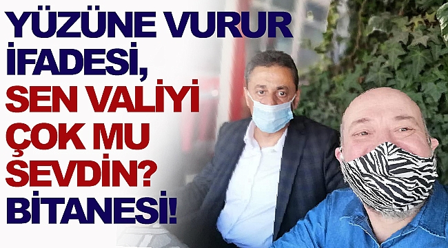 Samimiyeti esnafın yüzüne yansıdı!