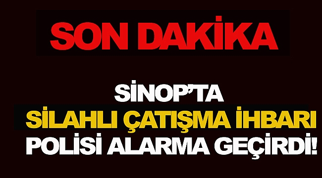 Sinop'ta Hareketli Saatler!