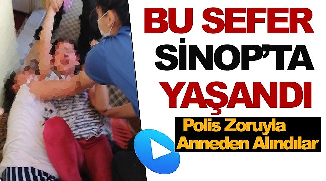 İcra yoluyla çocuklar anneden kopartıldı!