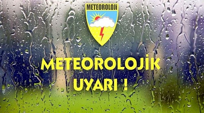Meteoroloji Uyardı