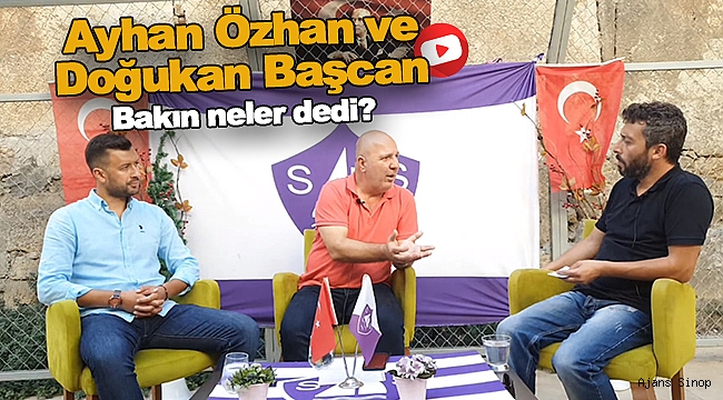 SinopSpor Başkanı Ayhan Özhan ve Yeni Teknik Direktör ile Röportaj