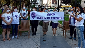 Kadın Platformu, eşini bıçaklayan kocanın tahliyesine karşı toplandı