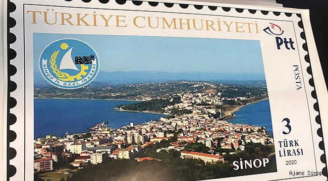 Sinop'un Tanıtımı İçin Posta Pulu Bastırıldı