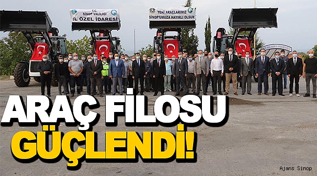 ARAÇ FİLOSU GÜÇLENDİ!