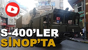 S-4OO Füzeler Sinop'ta!