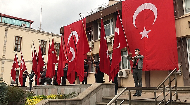 Sinop'ta 10 Kasım Atatürk'ü Anma Töreni