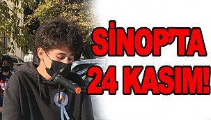 SİNOP'TA 24 KASIM ÖĞRETMENLER GÜNÜ