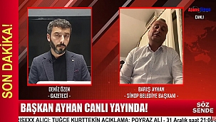 BAŞKAN AYHAN ÖNEMLİ AÇIKLAMALARDA BULUNDU!