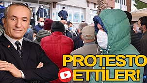 PROTESTO ETTİLER!