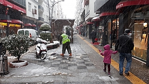 SİNOP BELEDİYESİNDEN KAR MESAİSİ