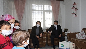 VALİ'DEN AİLELERE ZİYARET!