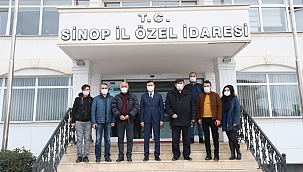 GAZETECİLERDEN ÇINKIL’A ZİYARET