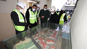 VALİ KARAÖMEROĞLU, İNCELEMELERDE BULUNDU