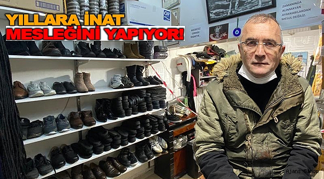 YILLARA İNAT MESLEĞİNİ YAPIYOR!