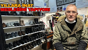 YILLARA İNAT MESLEĞİNİ YAPIYOR!