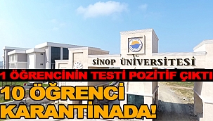 1 ÖĞRENCİNİN TESTİ POZİTİF ÇIKTI 10 ÖĞRENCİ KARANTİNADA!