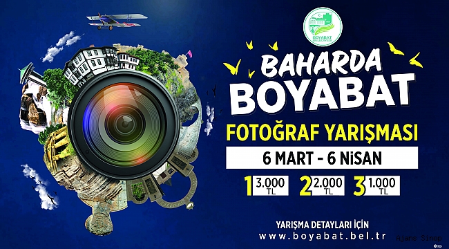 BOYABAT BELEDİYESİ'NDEN "BAHARDA BOYABAT" TEMALI FOTOĞRAF YARIŞMASI