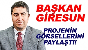 PROJENİN GÖRSELLERİNİ PAYLAŞTI!