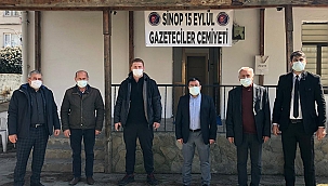 SENDİKA HEYETİ’NDEN CEMİYET’E ZİYARET
