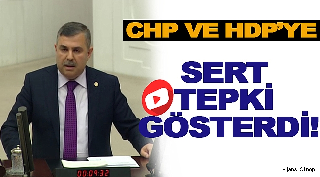 SERT TEPKİ GÖSTERDİ!