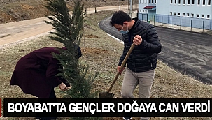 BOYABAT'TA GENÇLER DOĞAYA CAN VERDİ