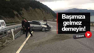 Sürücünün dikkati faciayı önledi!