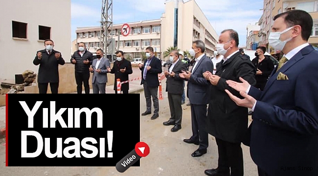 TARİHİ MEYDAN PROJESİ YIKIMI DUALARLA BAŞLADI!