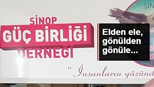 GÜÇ BİRLİĞİ DERNEĞİ, İYİLİĞİ GÖREV BİLDİ!