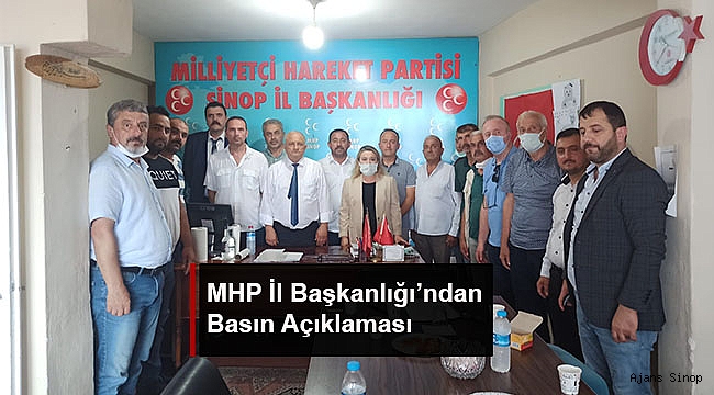 MHP İL BAŞKANLIĞI'NDAN BASIN AÇIKLAMASI 