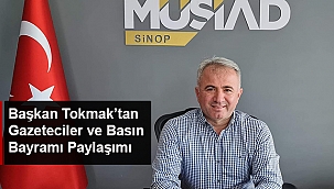 BAŞKAN TOKMAK’TAN GAZETECİLER VE BASIN BAYRAMI PAYLAŞIMI