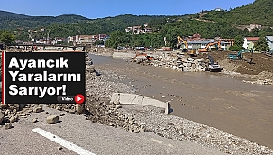 AYANCIK YARALARINI SARIYOR!