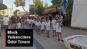 MİNİK YELKENCİLERE ÖDÜL TÖRENİ 