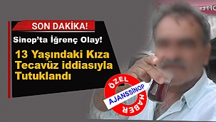 Sinop'ta iğrenç olay!