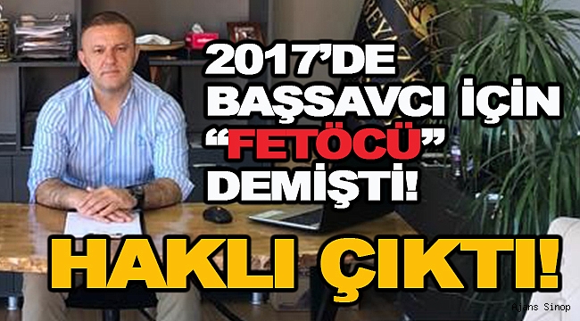 HÜSEYİN YÜKSEK HAKLI ÇIKTI! O SAVCI HAKKINDA FETÖ SORUŞTURMASI!