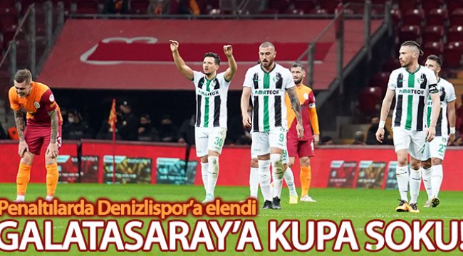 Galatasaray, evinde kupaya veda etti