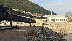  İlk kez Ayancık'ta kullanılan askeri köprü ilçeden ayrılıyor