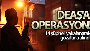 İstanbul'da DEAŞ operasyonu: 13'ü yabancı 14 gözaltı