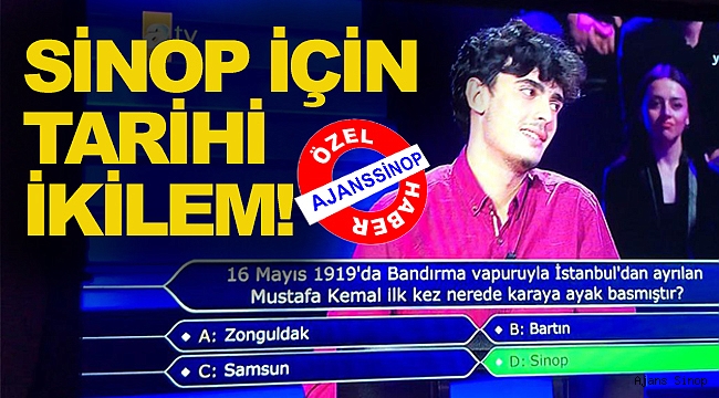 Gazeteci Deniz Özen; "Cevap doğru ise Sinop o günü neden kutlamıyor?"