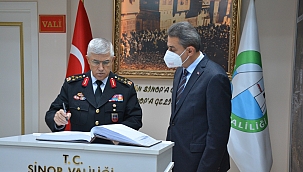 Jandarma Genel Komutanı Sinop'ta