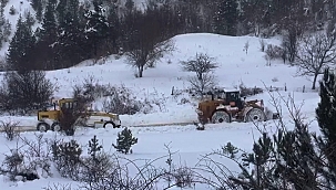 Sinop'ta kar 311 köyü ulaşıma kapattı