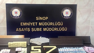 Sinop'ta kumar operasyonu