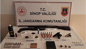 Sinop'ta uyuşturucu imal eden 1 kişi tutuklandı