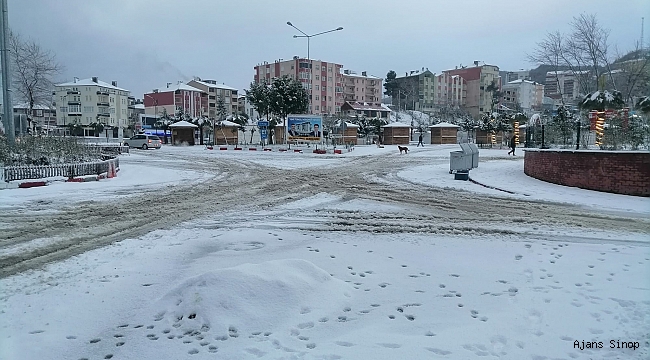 Türkeli, beyaza büründü