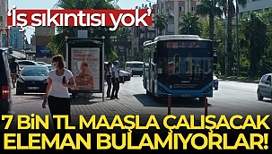 Antalya'da otobüs esnafı 7 bin TL maaşla eleman bulamıyor