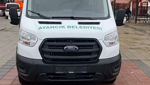 AYANCIK BELEDİYESİ'NE YENİ CENAZE NAKİL ARACI!