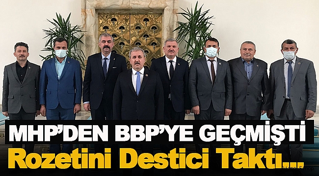 BOZKURT’A ROZETİNİ DESTİCİ TAKTI