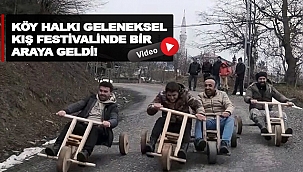 KÖY HALKI GELENEKSEL KIŞ FESTİVALİNDE BİR ARAYA GELDİ!