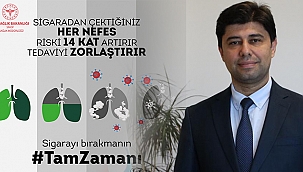 Sağlık Müdürü Reyhanlıoğlu'ndan 9 Şubat Sigarayı Bırakma Günü Mesajı!