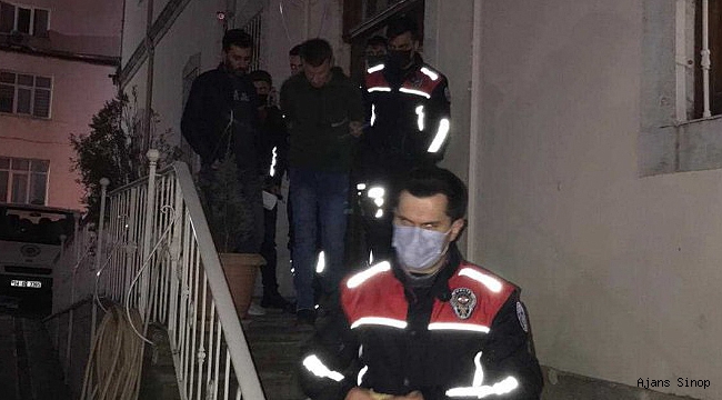 Sinop'ta 'kasten öldürme, yaralama ve tehdit' suçlarından aranan şahıs tutuklandı