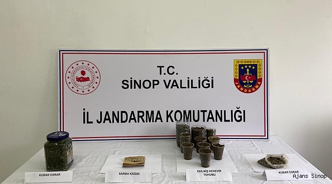 SİNOP’TA UYUŞTURUCU ÜRETİP TİCARETİNİ YAPAN 1 KİŞİ TUTUKLANDI!